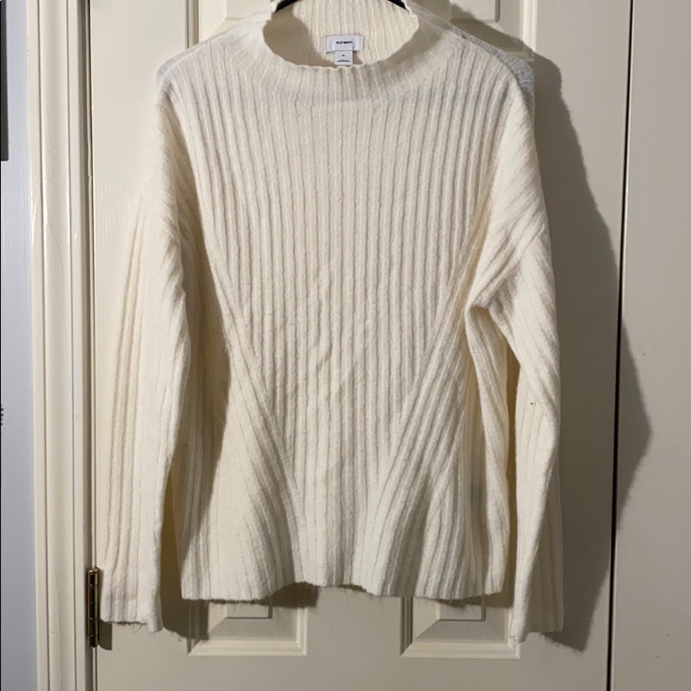 Mock neck sweater
